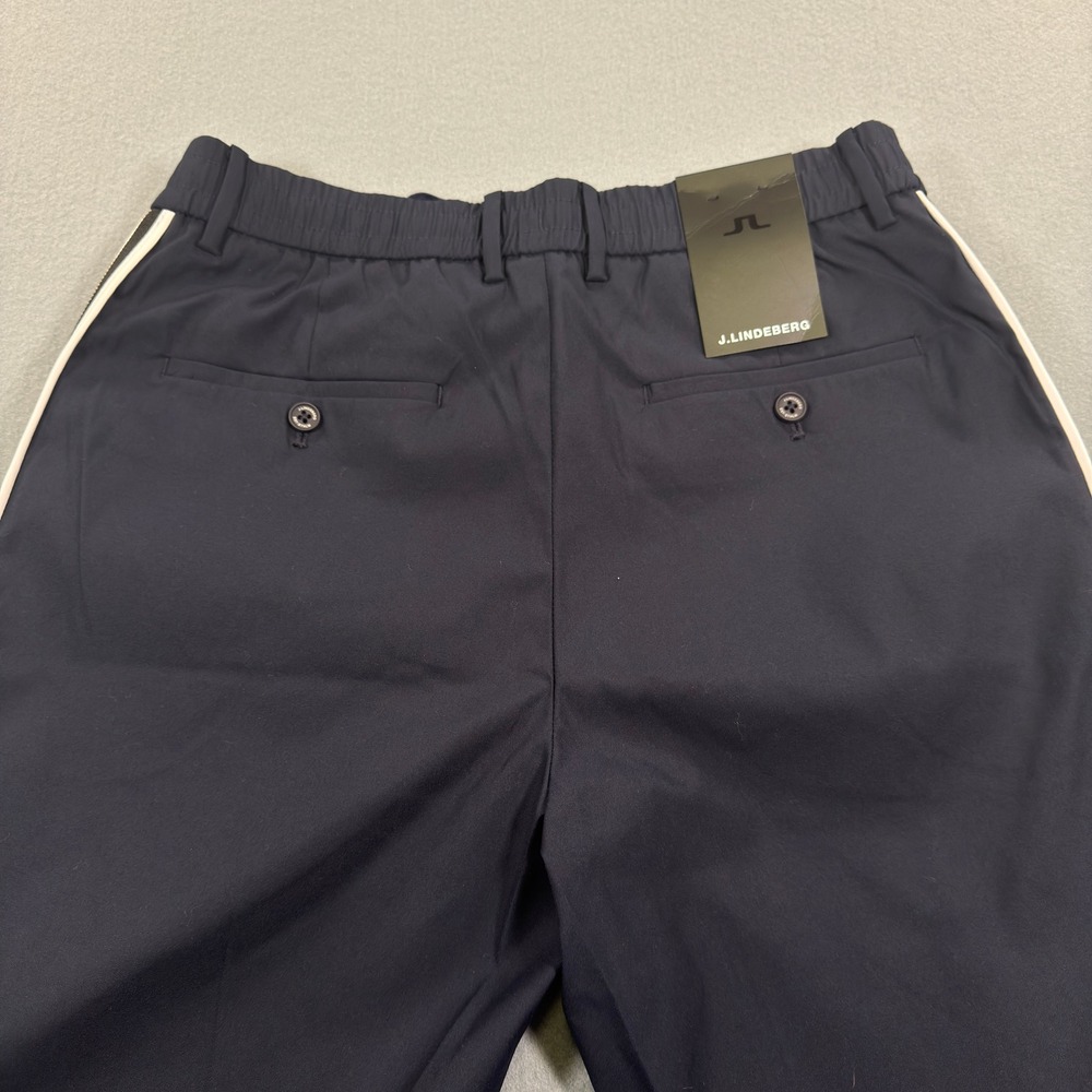 J.Lindeberg Luca Pant Schoeller 3xDry Navy Slim Fit Golf Trousers 32x34 NWT